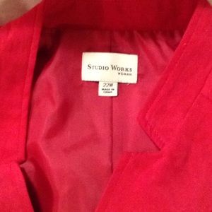 Studio works woman  jacket  new size 20w